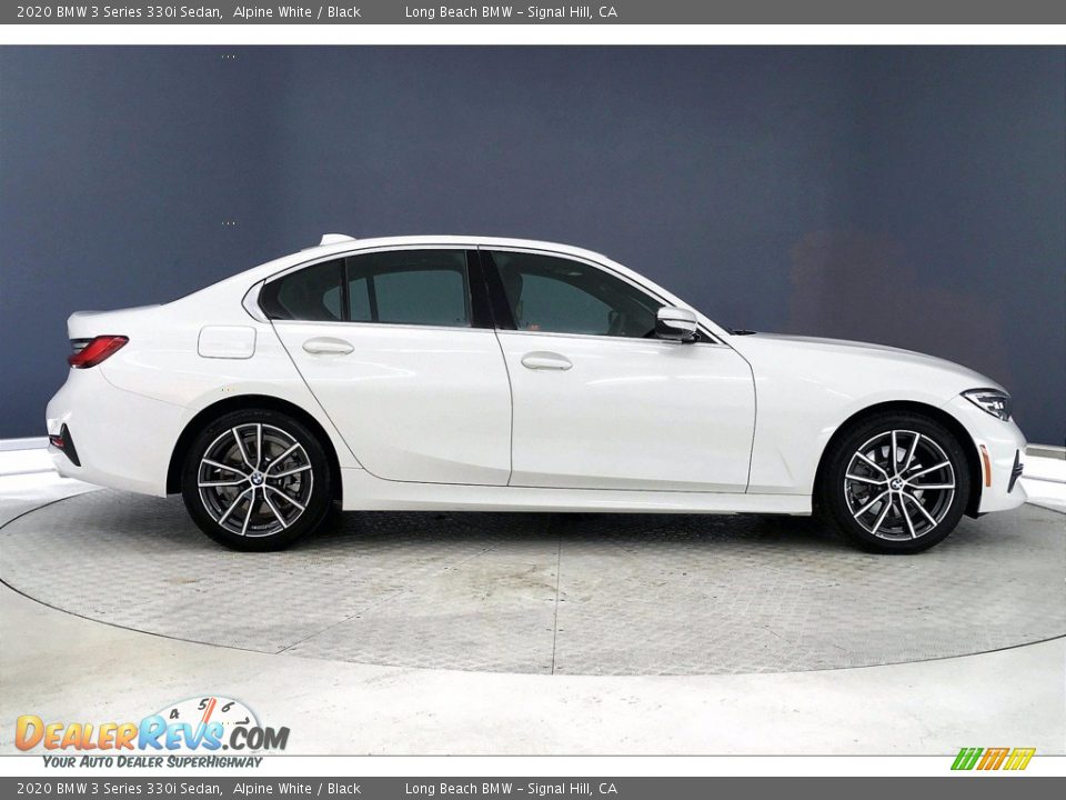 2020 BMW 3 Series 330i Sedan Alpine White / Black Photo #14