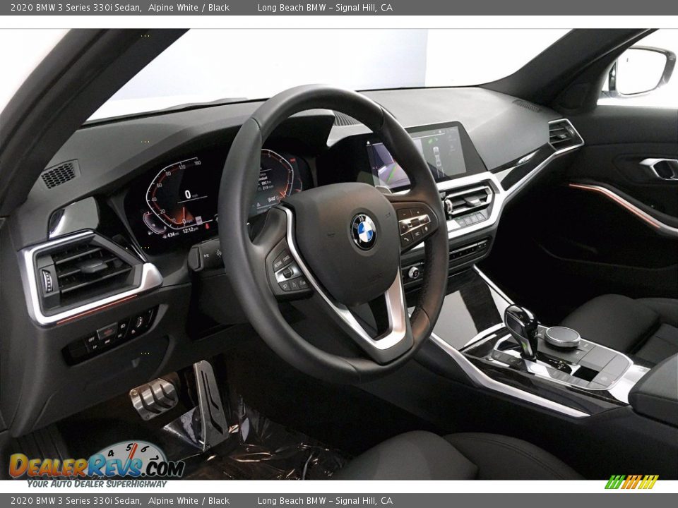 2020 BMW 3 Series 330i Sedan Alpine White / Black Photo #21