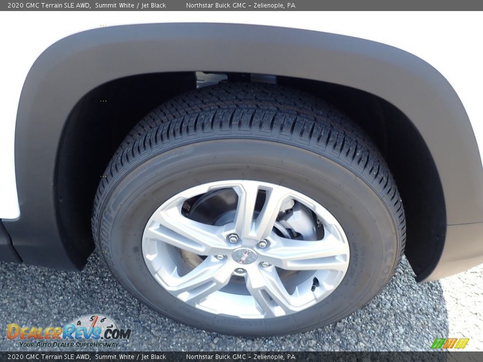 2020 GMC Terrain SLE AWD Summit White / Jet Black Photo #10