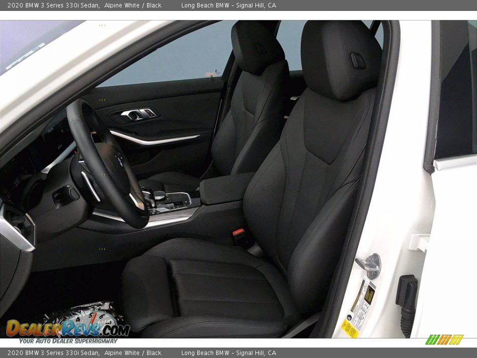2020 BMW 3 Series 330i Sedan Alpine White / Black Photo #28