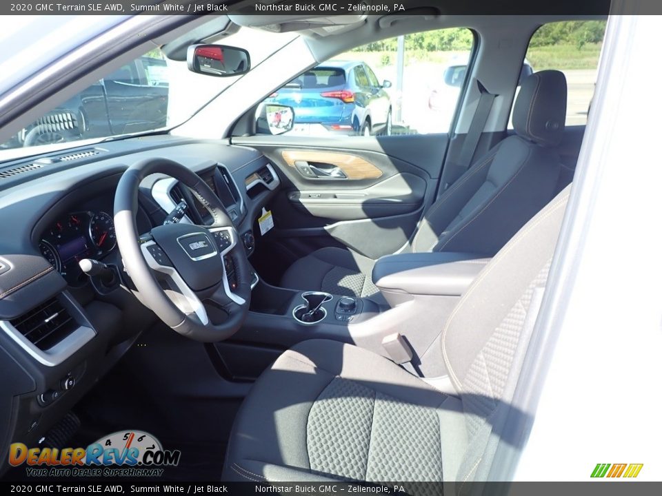 2020 GMC Terrain SLE AWD Summit White / Jet Black Photo #13