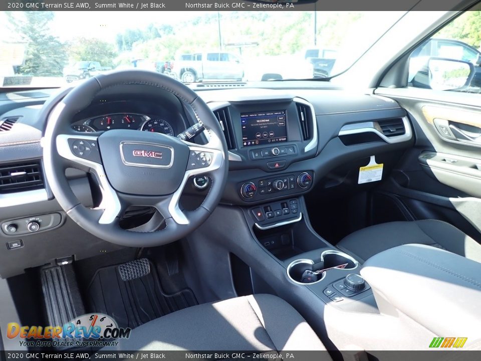 2020 GMC Terrain SLE AWD Summit White / Jet Black Photo #15