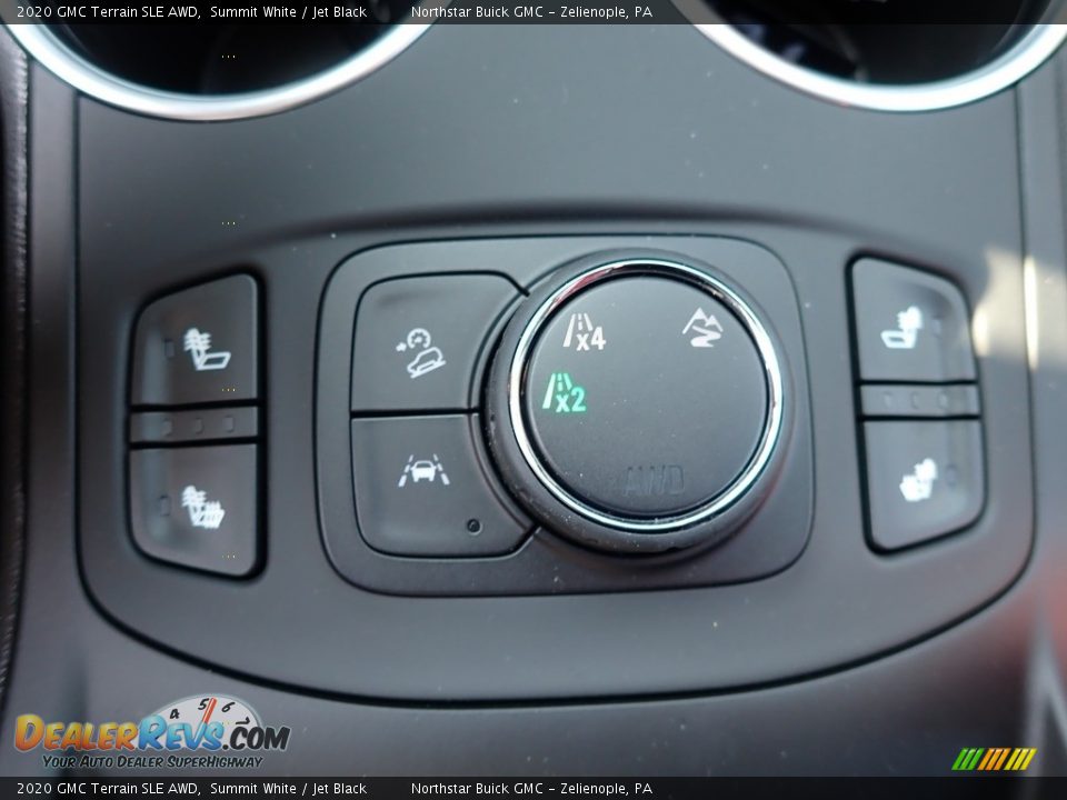 2020 GMC Terrain SLE AWD Summit White / Jet Black Photo #18