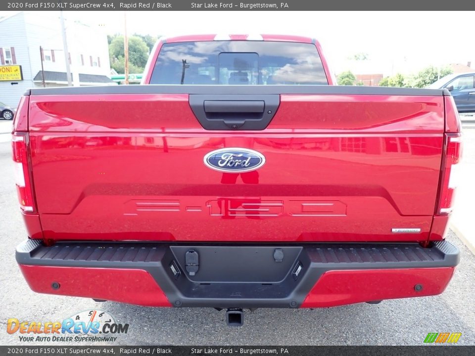2020 Ford F150 XLT SuperCrew 4x4 Rapid Red / Black Photo #4