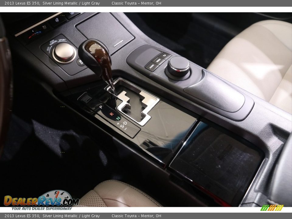 2013 Lexus ES 350 Silver Lining Metallic / Light Gray Photo #14