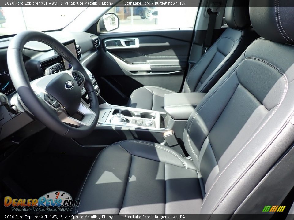 2020 Ford Explorer XLT 4WD Silver Spruce Metallic / Ebony Photo #10