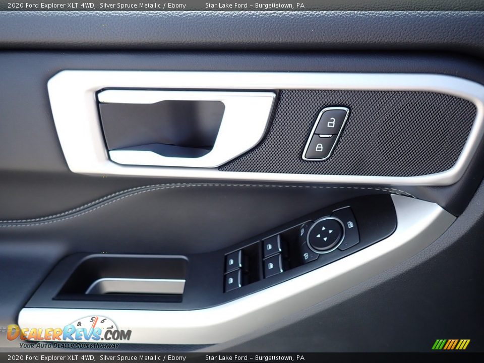 2020 Ford Explorer XLT 4WD Silver Spruce Metallic / Ebony Photo #13