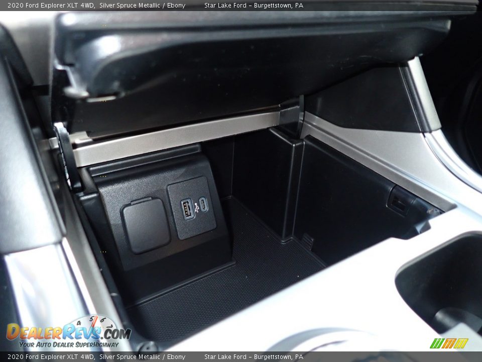 2020 Ford Explorer XLT 4WD Silver Spruce Metallic / Ebony Photo #18