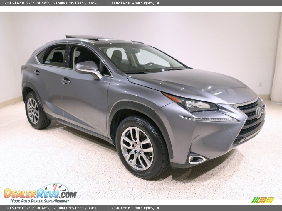 2016 Lexus NX 200t AWD Nebula Gray Pearl / Black Photo #1