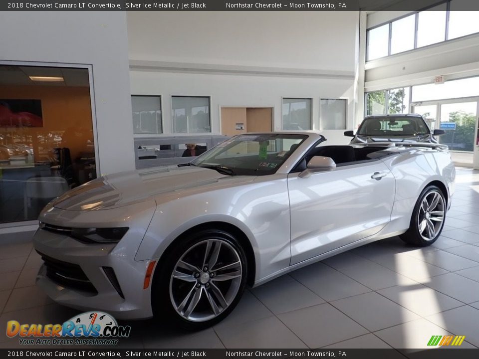 2018 Chevrolet Camaro LT Convertible Silver Ice Metallic / Jet Black Photo #1