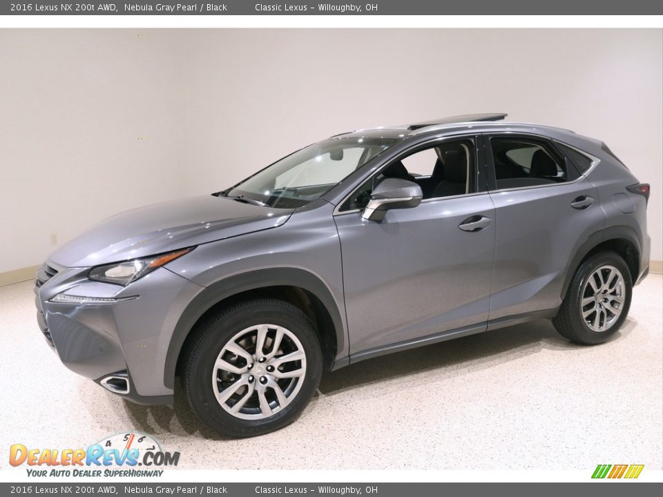 2016 Lexus NX 200t AWD Nebula Gray Pearl / Black Photo #3