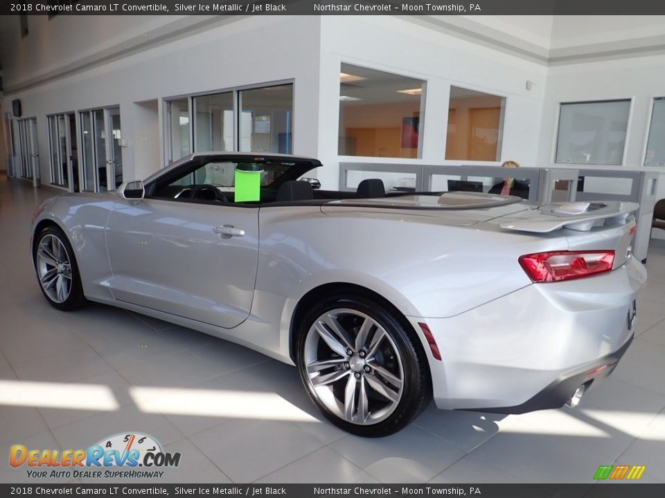 2018 Chevrolet Camaro LT Convertible Silver Ice Metallic / Jet Black Photo #3