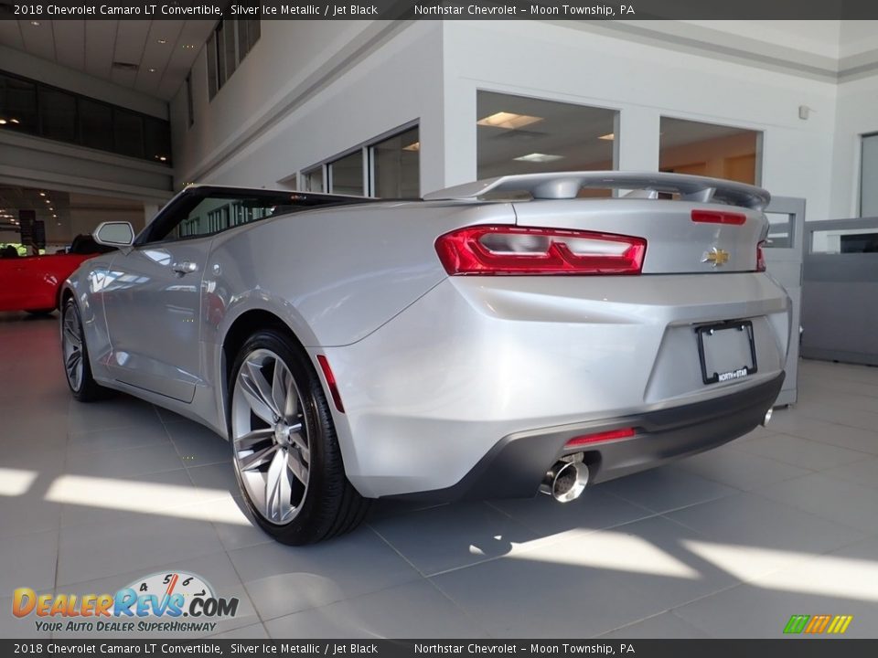 2018 Chevrolet Camaro LT Convertible Silver Ice Metallic / Jet Black Photo #4