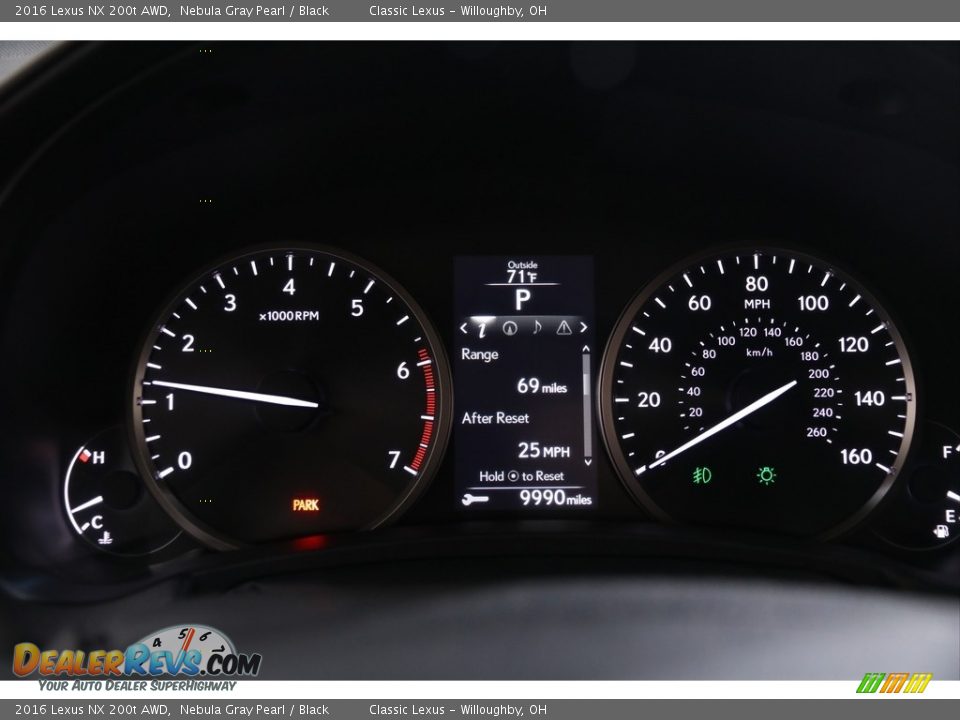2016 Lexus NX 200t AWD Nebula Gray Pearl / Black Photo #11