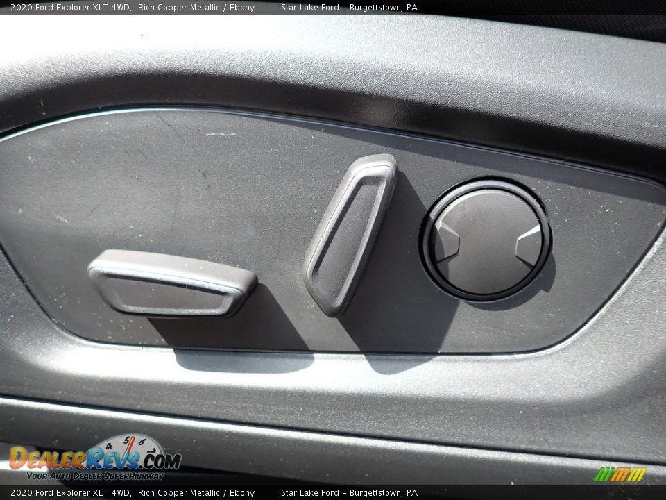 2020 Ford Explorer XLT 4WD Rich Copper Metallic / Ebony Photo #16