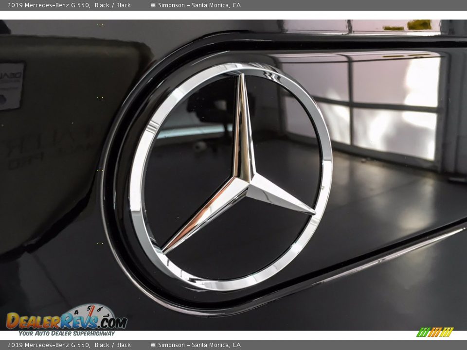 2019 Mercedes-Benz G 550 Black / Black Photo #28