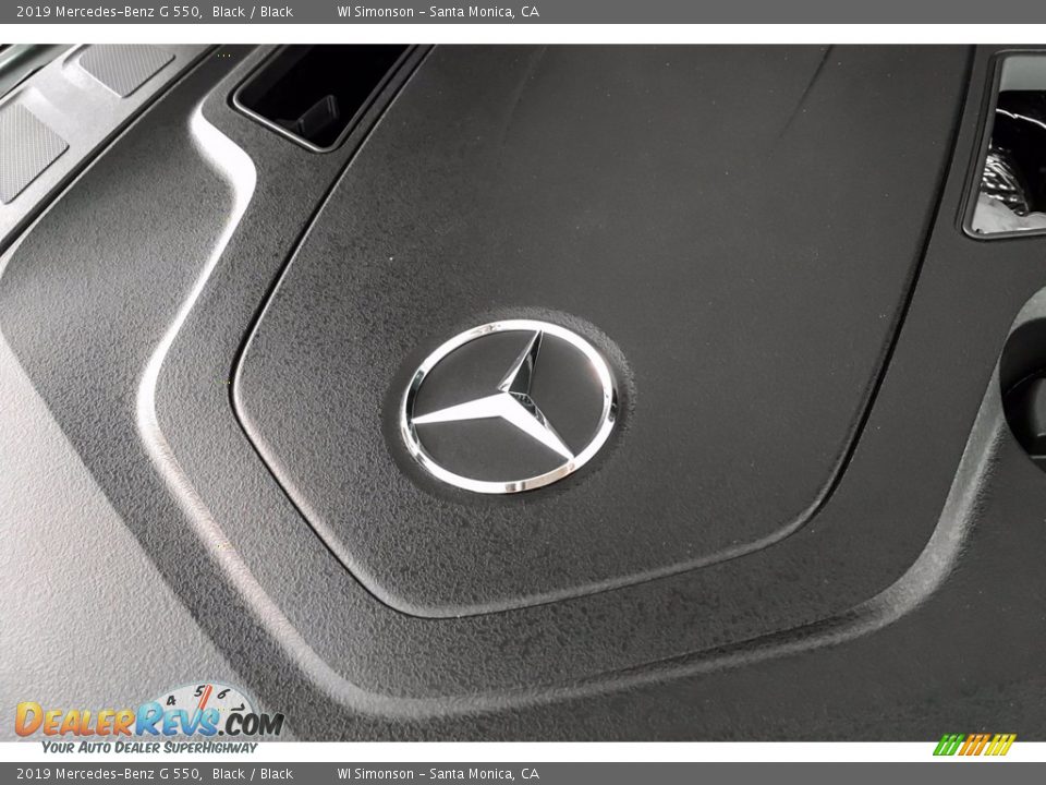 2019 Mercedes-Benz G 550 Black / Black Photo #32