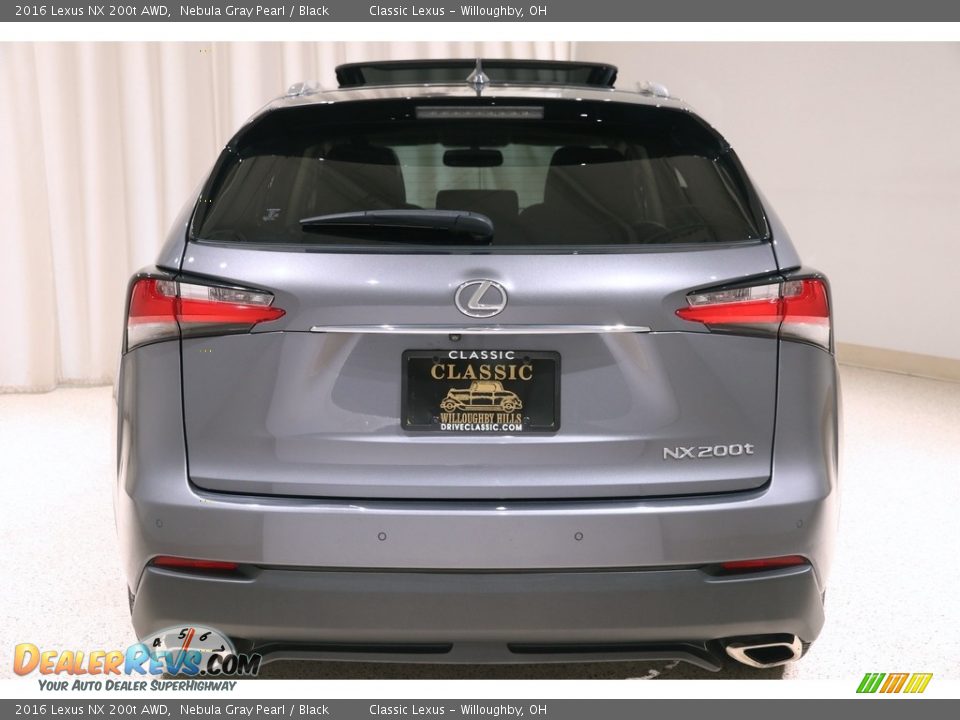 2016 Lexus NX 200t AWD Nebula Gray Pearl / Black Photo #33