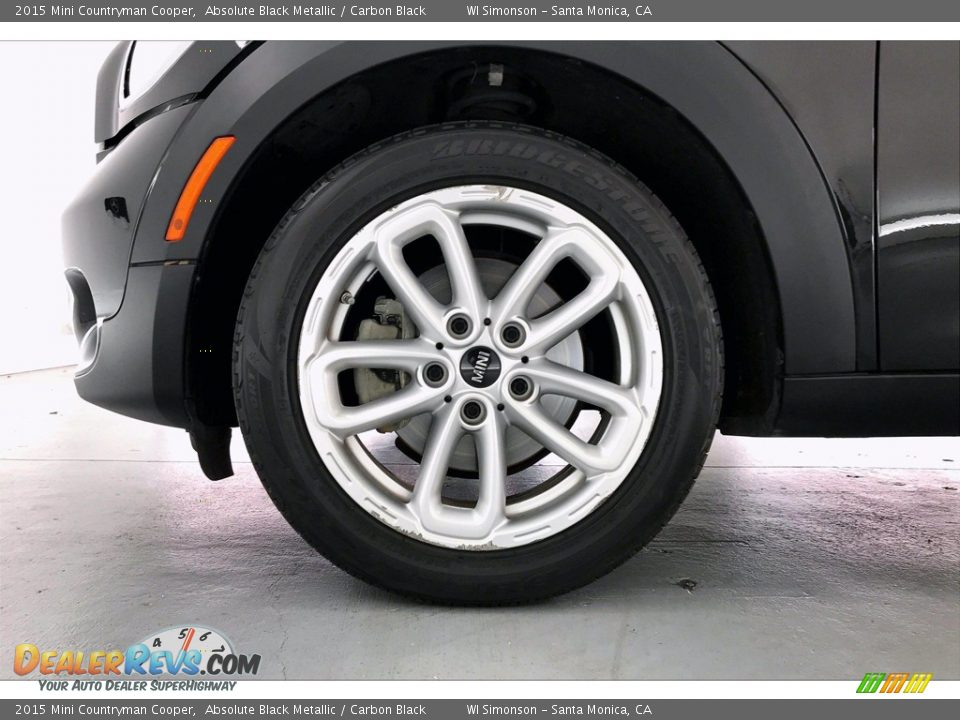 2015 Mini Countryman Cooper Absolute Black Metallic / Carbon Black Photo #8