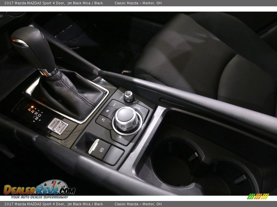 2017 Mazda MAZDA3 Sport 4 Door Jet Black Mica / Black Photo #16