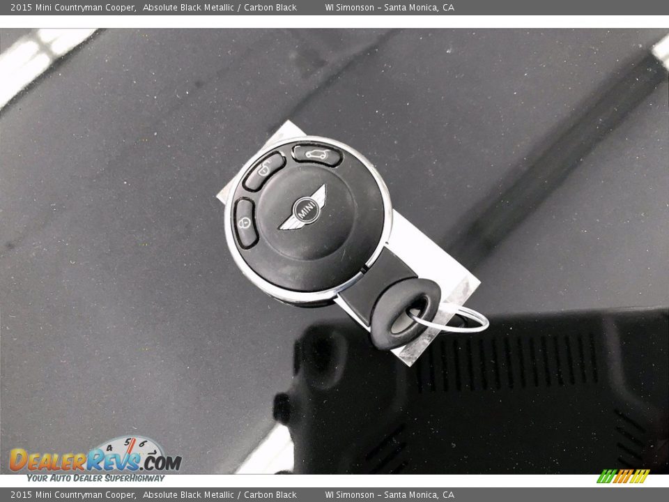 2015 Mini Countryman Cooper Absolute Black Metallic / Carbon Black Photo #11