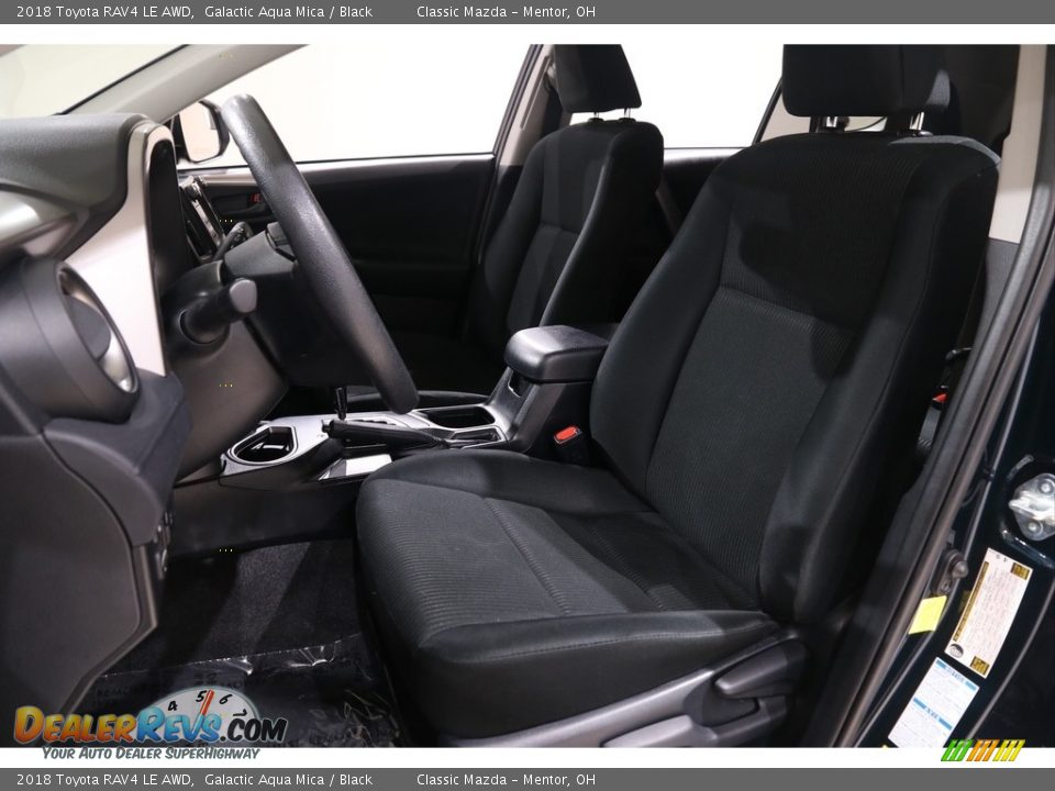 2018 Toyota RAV4 LE AWD Galactic Aqua Mica / Black Photo #5