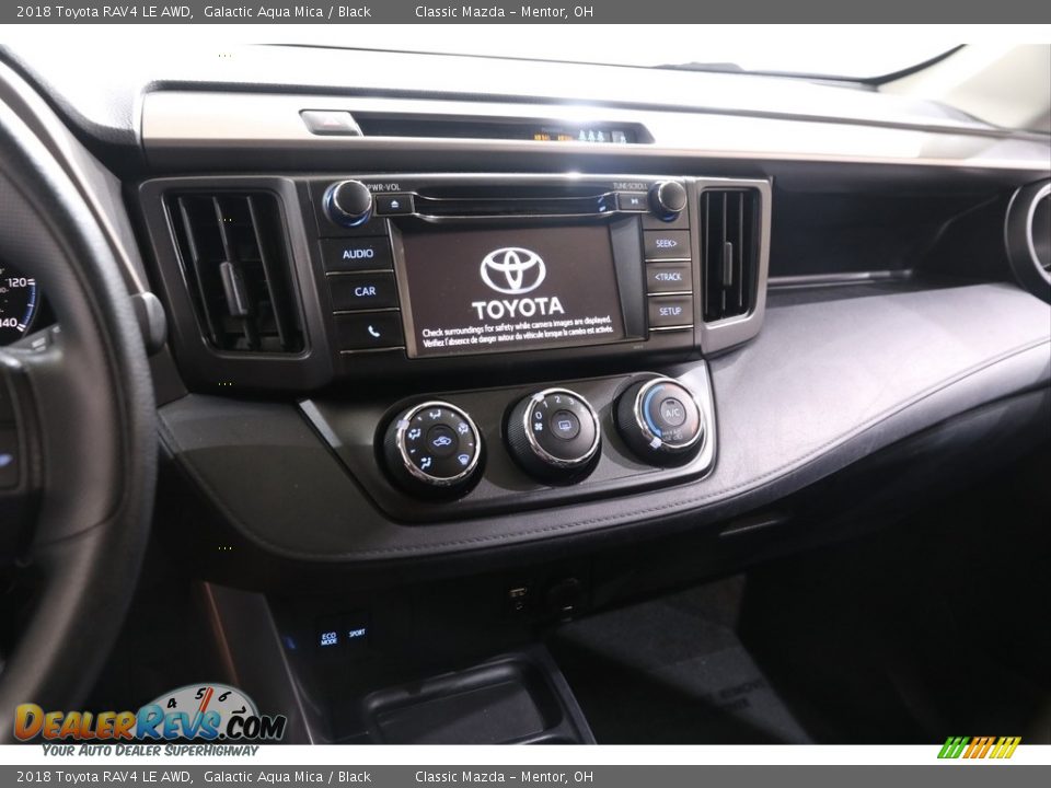 2018 Toyota RAV4 LE AWD Galactic Aqua Mica / Black Photo #9