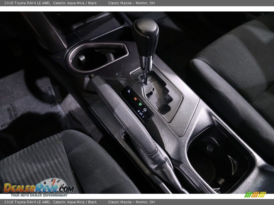 2018 Toyota RAV4 LE AWD Galactic Aqua Mica / Black Photo #13