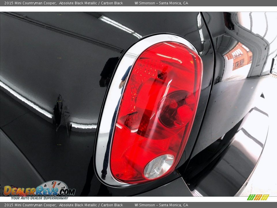 2015 Mini Countryman Cooper Absolute Black Metallic / Carbon Black Photo #26