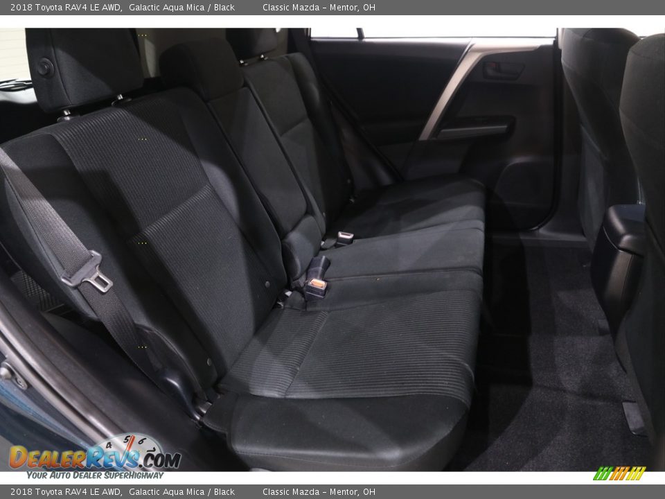 2018 Toyota RAV4 LE AWD Galactic Aqua Mica / Black Photo #15