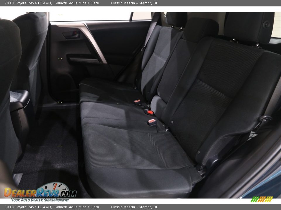 2018 Toyota RAV4 LE AWD Galactic Aqua Mica / Black Photo #16