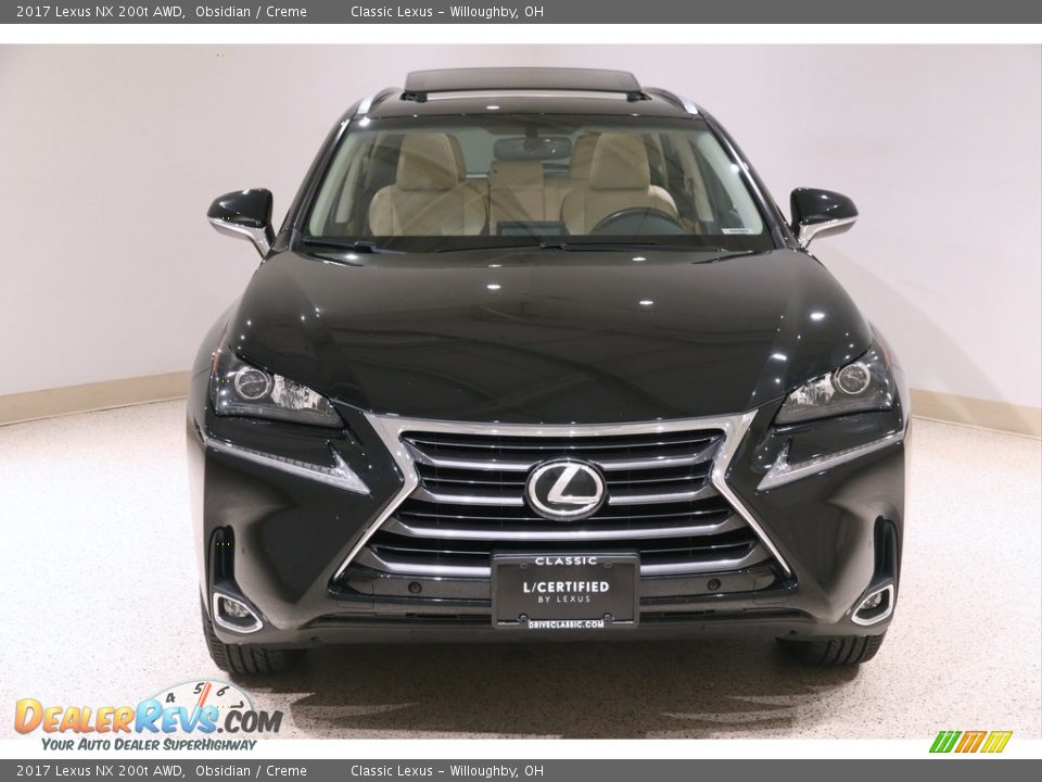 2017 Lexus NX 200t AWD Obsidian / Creme Photo #2