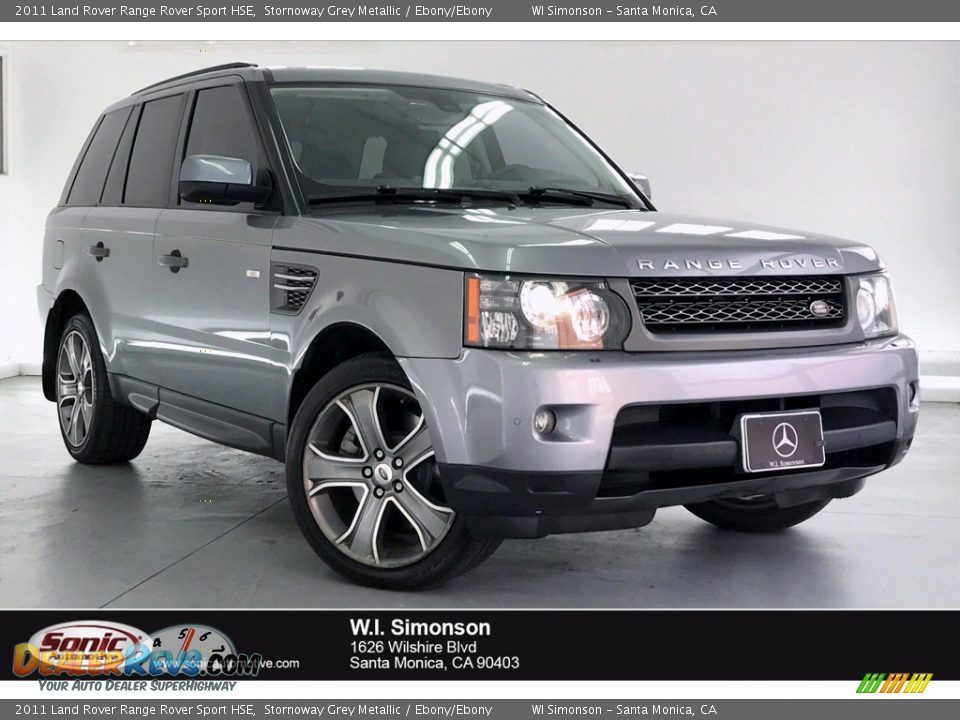 2011 Land Rover Range Rover Sport HSE Stornoway Grey Metallic / Ebony/Ebony Photo #1