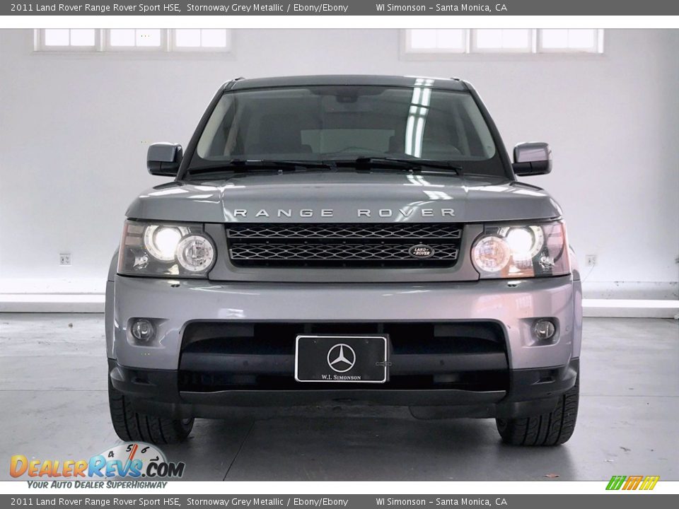 2011 Land Rover Range Rover Sport HSE Stornoway Grey Metallic / Ebony/Ebony Photo #2