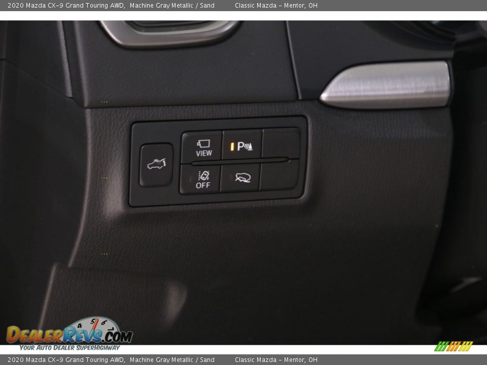 2020 Mazda CX-9 Grand Touring AWD Machine Gray Metallic / Sand Photo #6