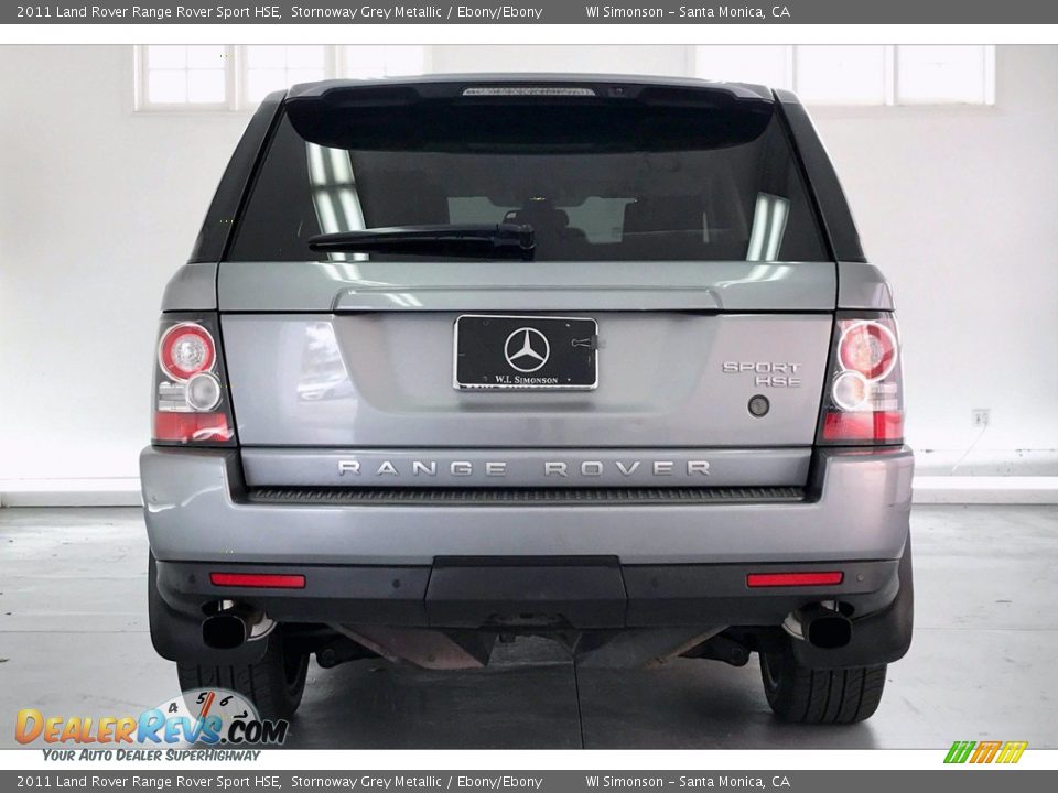 2011 Land Rover Range Rover Sport HSE Stornoway Grey Metallic / Ebony/Ebony Photo #3