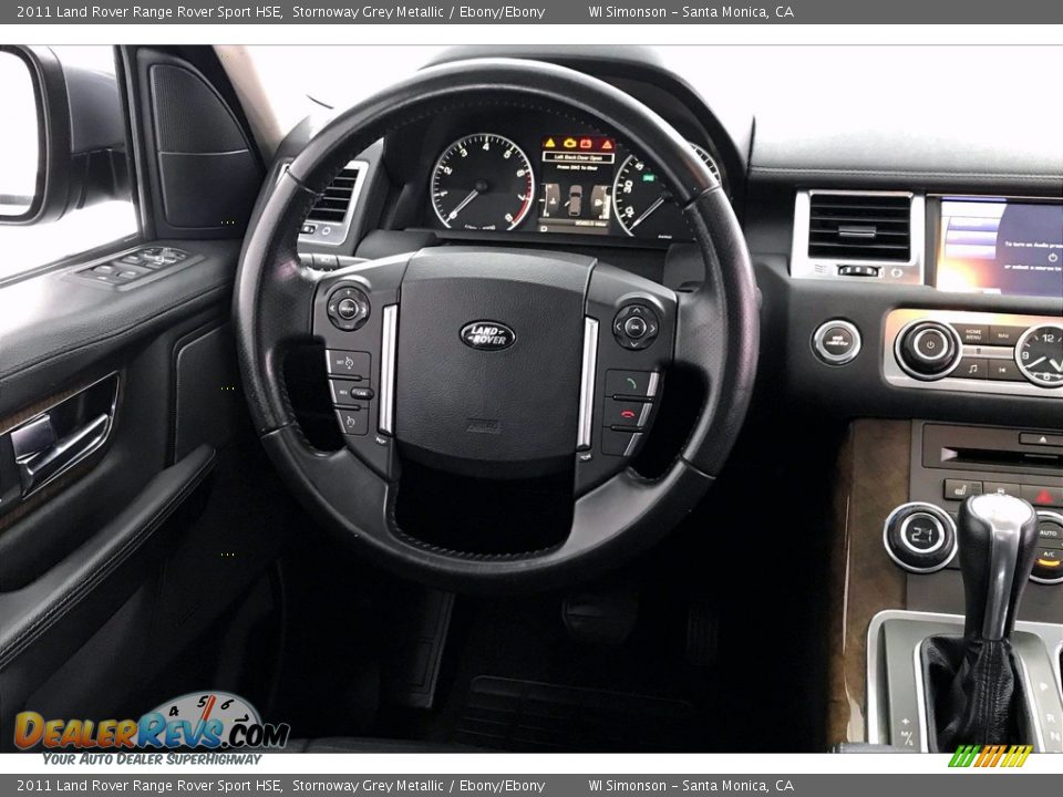 2011 Land Rover Range Rover Sport HSE Stornoway Grey Metallic / Ebony/Ebony Photo #4
