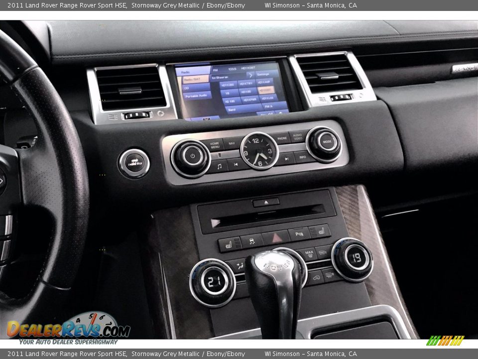 2011 Land Rover Range Rover Sport HSE Stornoway Grey Metallic / Ebony/Ebony Photo #5