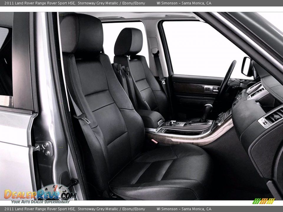 2011 Land Rover Range Rover Sport HSE Stornoway Grey Metallic / Ebony/Ebony Photo #6