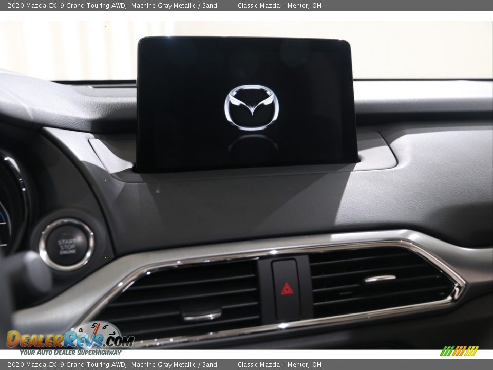 2020 Mazda CX-9 Grand Touring AWD Machine Gray Metallic / Sand Photo #13