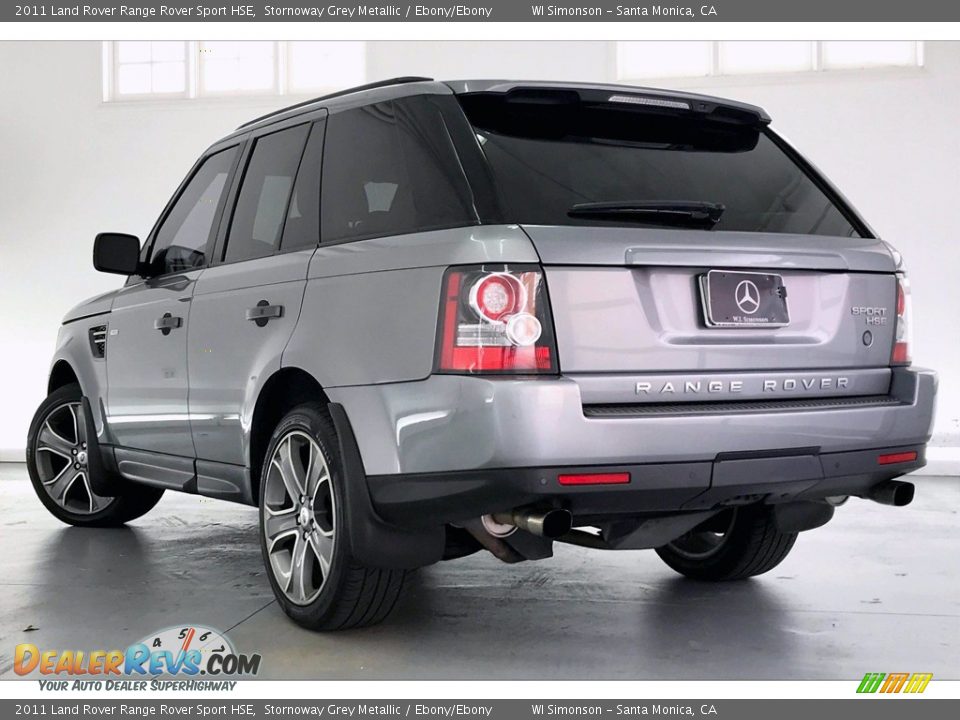 2011 Land Rover Range Rover Sport HSE Stornoway Grey Metallic / Ebony/Ebony Photo #10