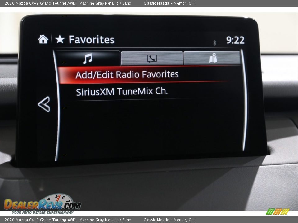 2020 Mazda CX-9 Grand Touring AWD Machine Gray Metallic / Sand Photo #16