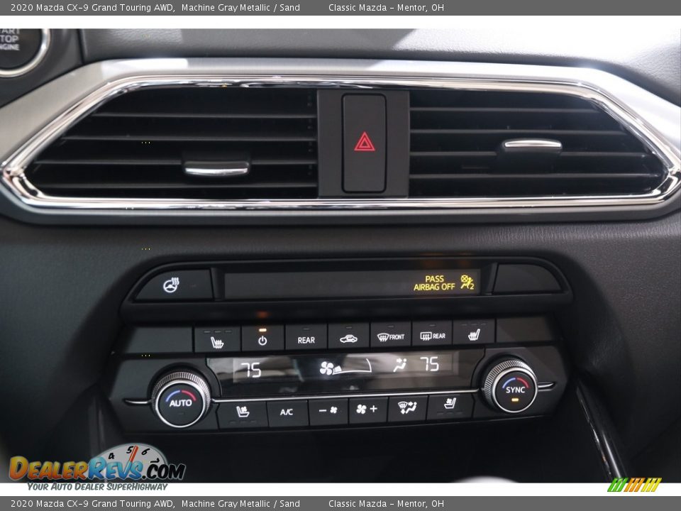 2020 Mazda CX-9 Grand Touring AWD Machine Gray Metallic / Sand Photo #20