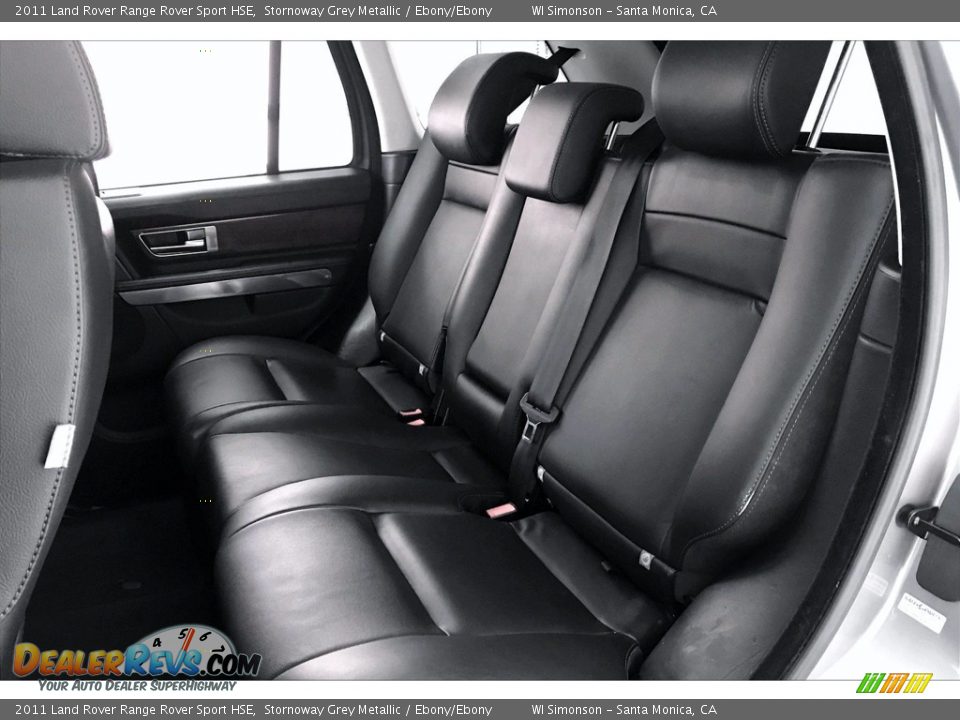 2011 Land Rover Range Rover Sport HSE Stornoway Grey Metallic / Ebony/Ebony Photo #15