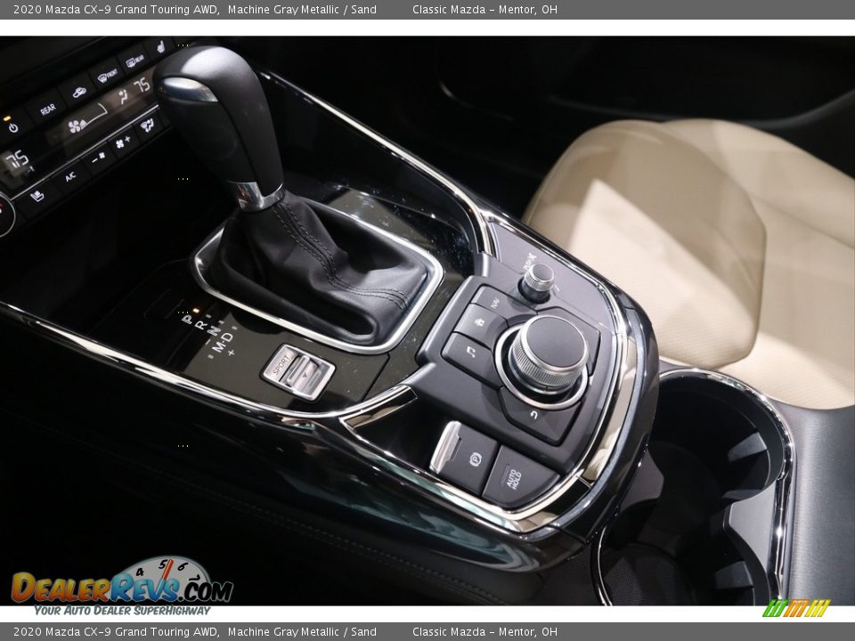 2020 Mazda CX-9 Grand Touring AWD Machine Gray Metallic / Sand Photo #21