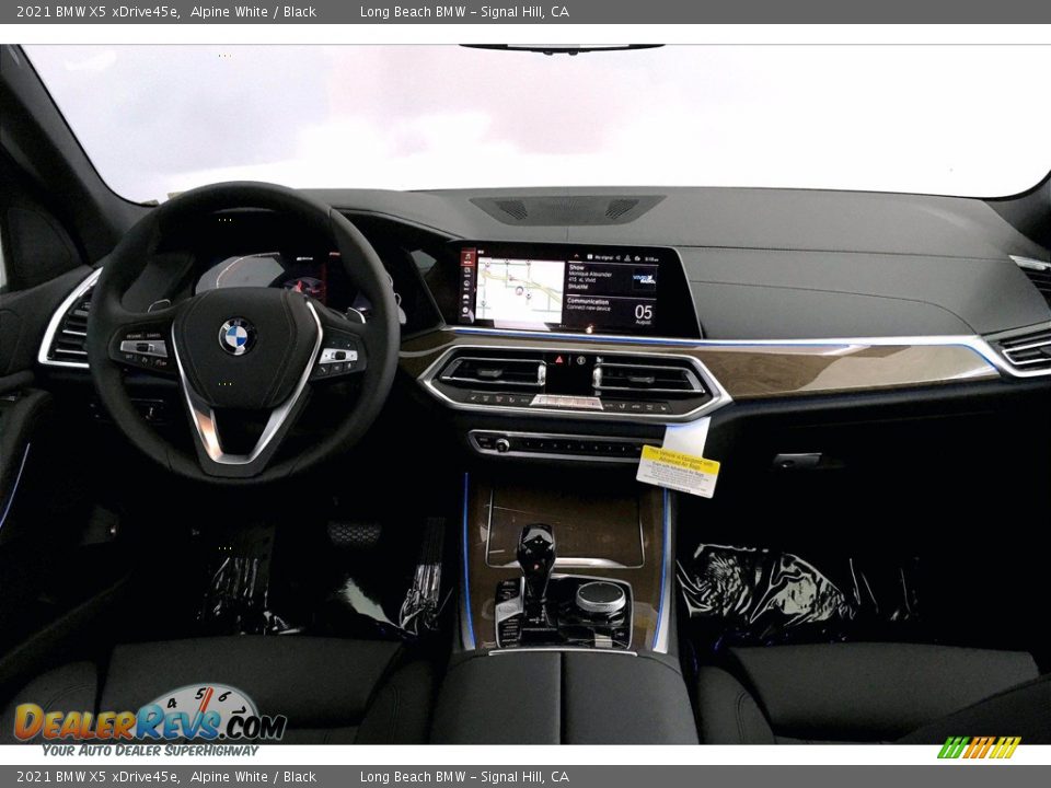 2021 BMW X5 xDrive45e Alpine White / Black Photo #5