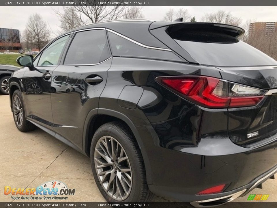 2020 Lexus RX 350 F Sport AWD Caviar / Black Photo #4