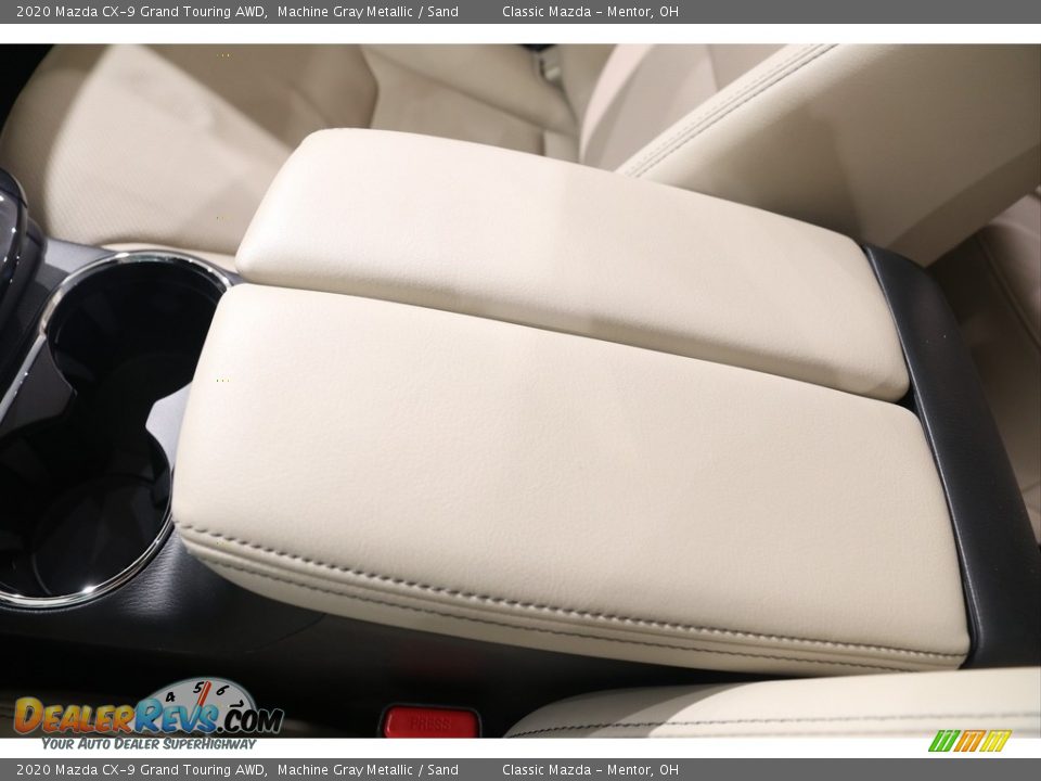 2020 Mazda CX-9 Grand Touring AWD Machine Gray Metallic / Sand Photo #23