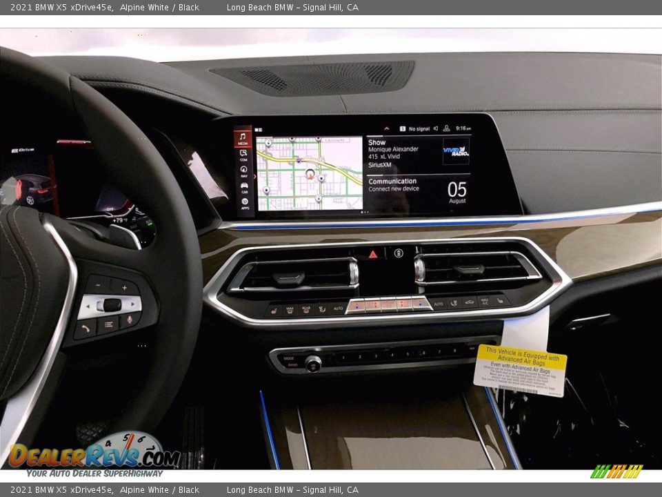 2021 BMW X5 xDrive45e Alpine White / Black Photo #6