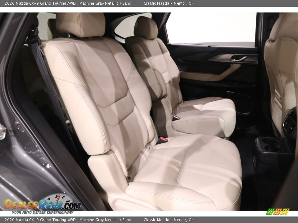 2020 Mazda CX-9 Grand Touring AWD Machine Gray Metallic / Sand Photo #27